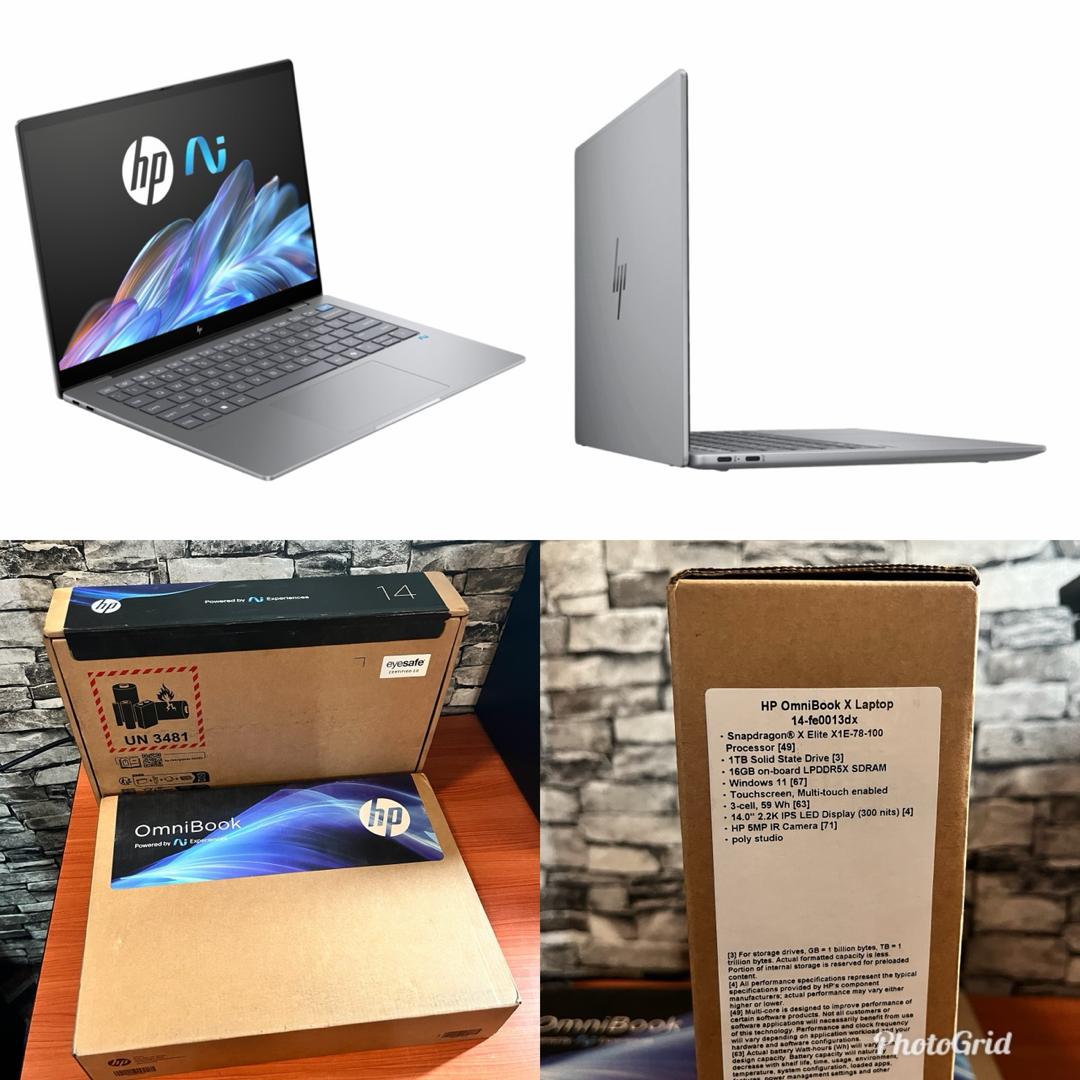 2024 NEW HP OMNIBOOK X 14 AI TOUCH SNAPDRAGON X1E