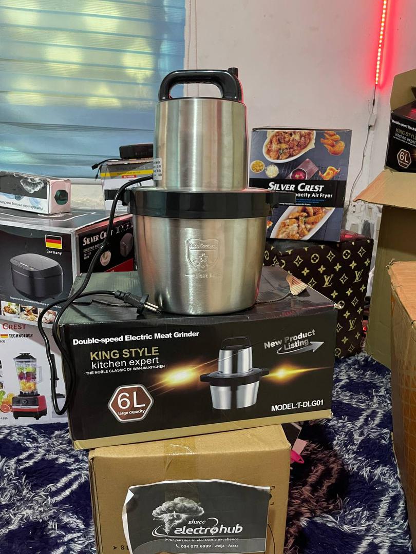 KING STYLE Fufu machine and meat grinder (6 liters)