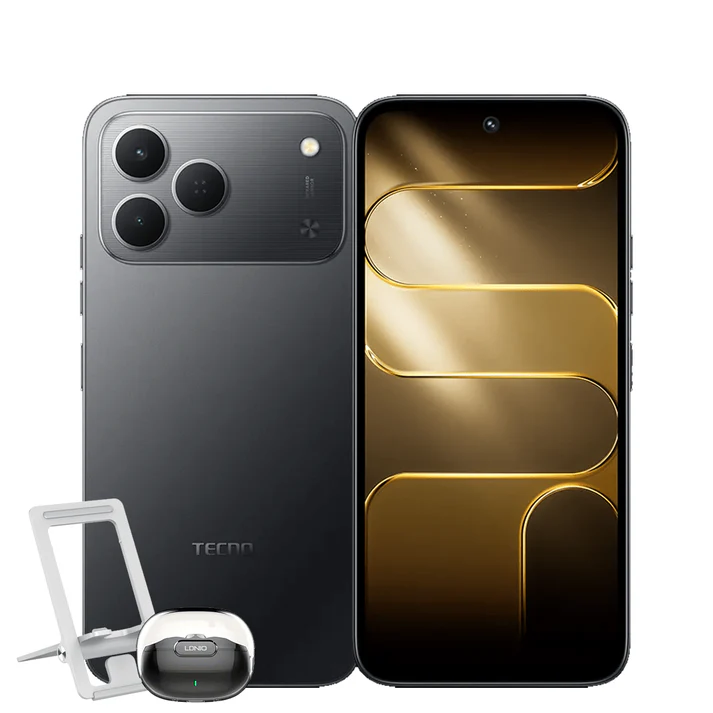 TECNO KN4 SPARK 50 128GB 4GB RAM + FREE BLUETOOTH EARBUD + PHONE HOLDER