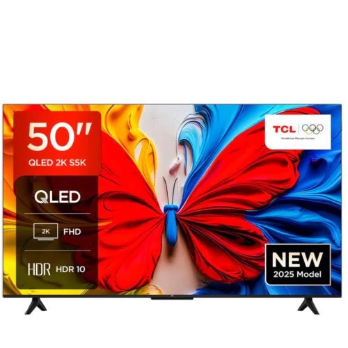 TCL 50" QLED 50S5K 2K SMART ANDROID TELEVISION