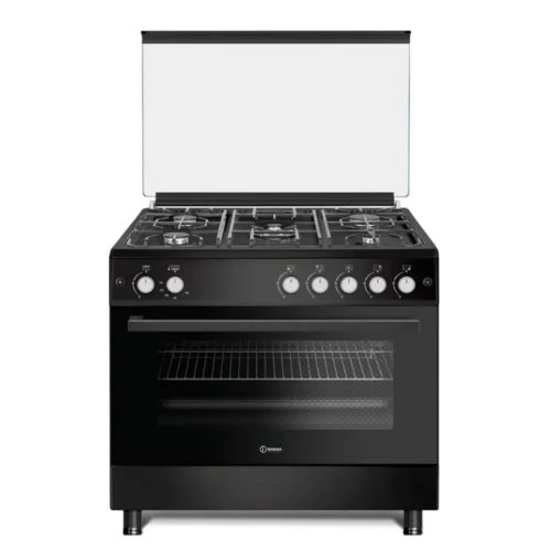 SIGMA 90X60 5 BURNERS GAS OVEN GRILL GAS COOKER BLACK