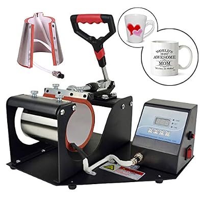 standard single-station 11 oz digital mug heat press machine